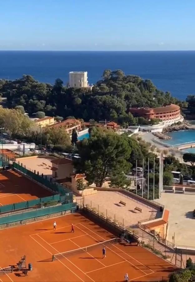 Fabulous !!Apartment A Front Of Legendary Monte Carlo Beach And Tennis Club ! Roquebrune-Cap-Martin Εξωτερικό φωτογραφία